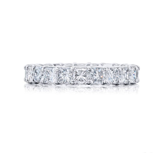 Square Emerald Cut Diamond Eternity Band