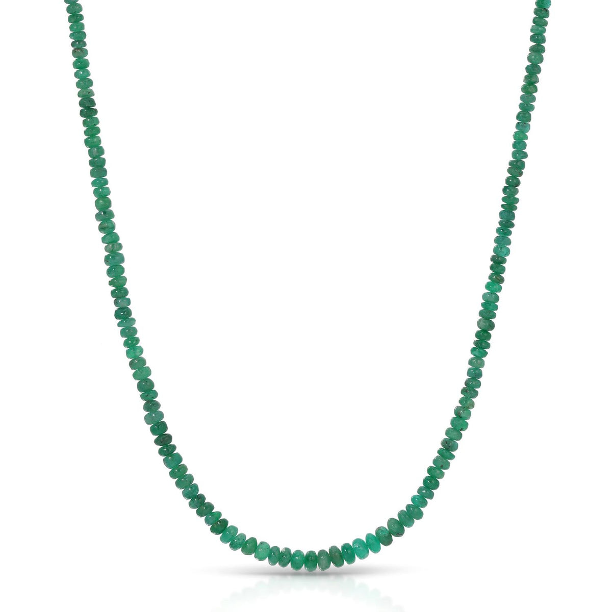 Beaded Collection Emerald Bead Necklace