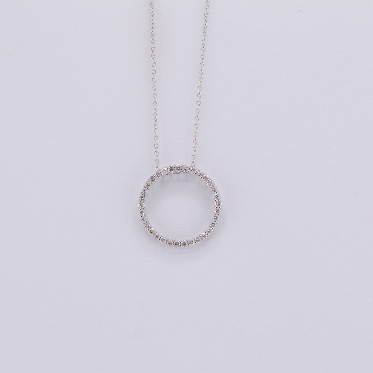 Diamond Circle Pendant