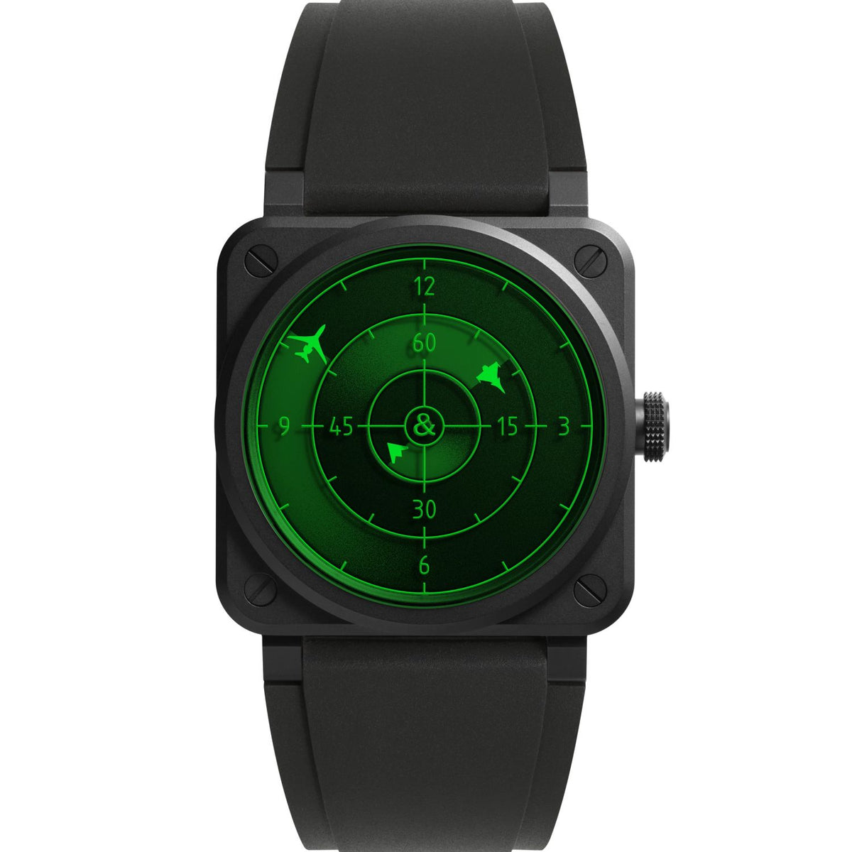 BR-03 Green Radar Ceramic 41MM