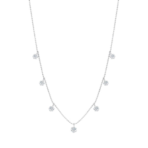 Diamond Floating Necklace