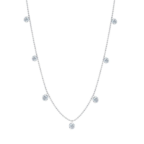Diamond Floating Necklace
