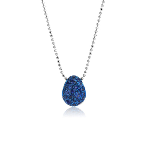 Blue Sapphire Bahia Pendant Necklace
