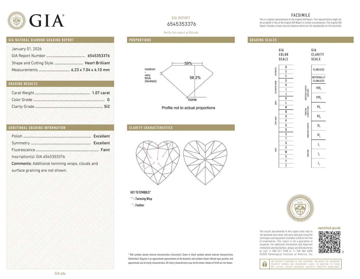 GIA Certified Heart Cut Diamond Studs
