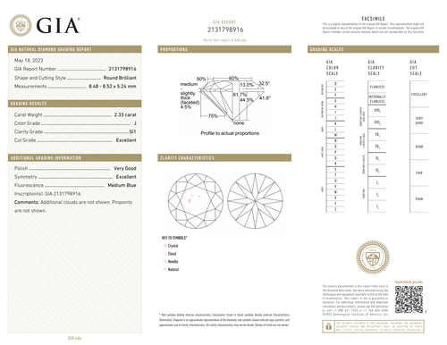 J-SI1 GIA     #2131798916   EX / EX / EX