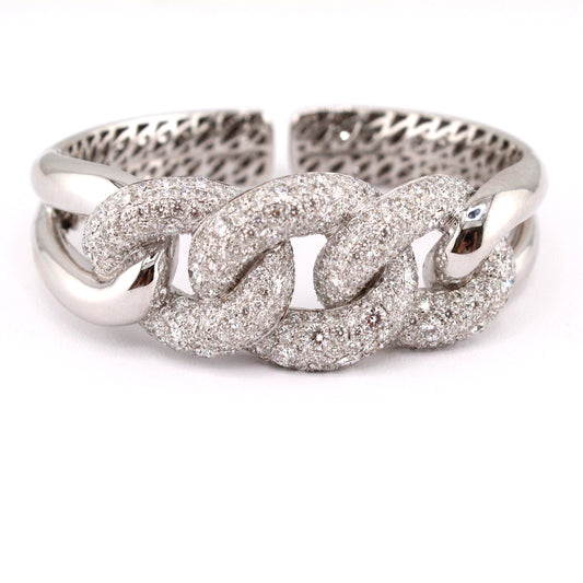 Diamond Pave Cuff Bracelet