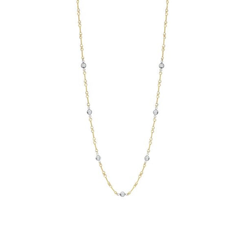 Diamonds by the Inch 7-Station Dogbone Necklace