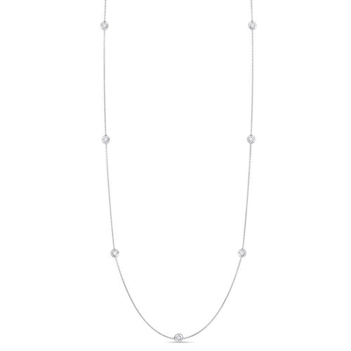 Diamonds by the Inch Collection Station Necklace