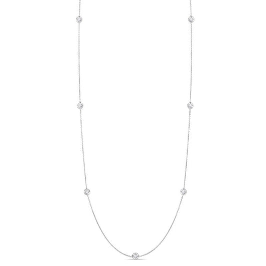 Diamonds by the Inch Collection Station Necklace