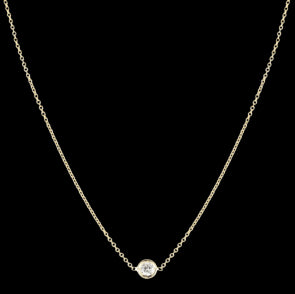 Diamonds By The Inch Single Station Necklace