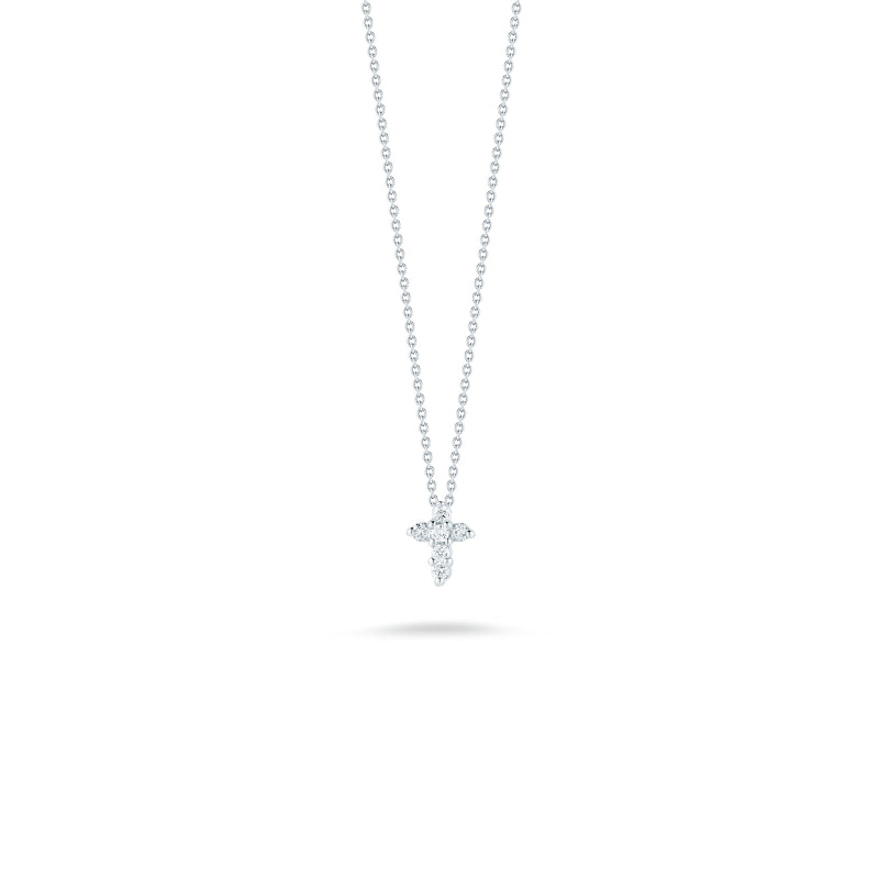 Tiny Treasures Collection Diamond Cross Necklace