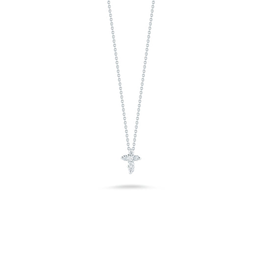 Tiny Treasures Collection Diamond Cross Necklace