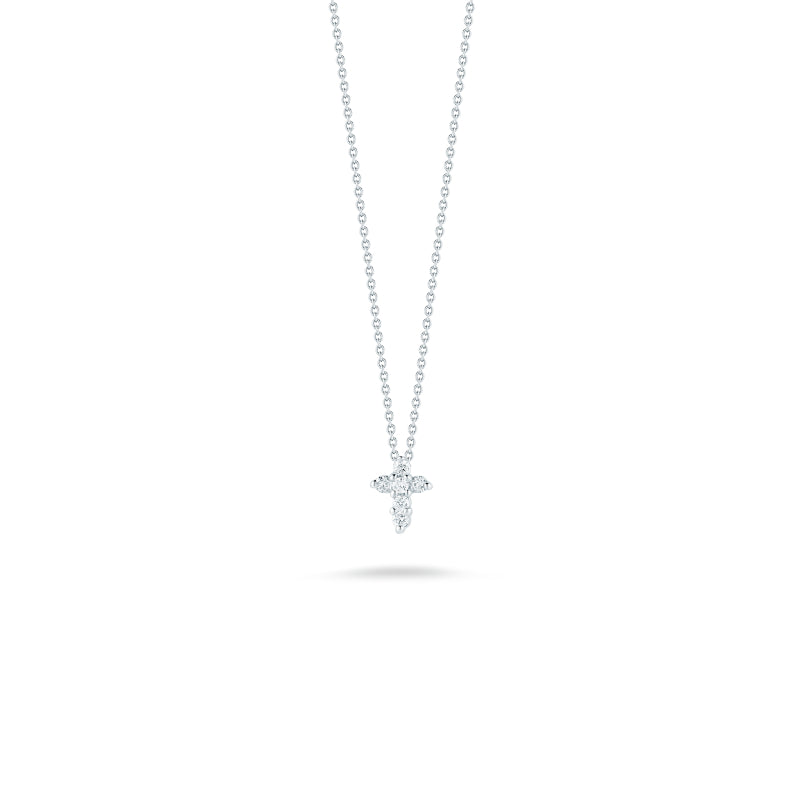 Tiny Treasures Diamond Baby Cross Necklace