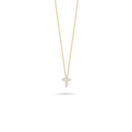 Tiny Treasures Collection Cross Diamond Pendant