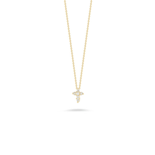 Tiny Treasures Baby Cross Diamond Pendant