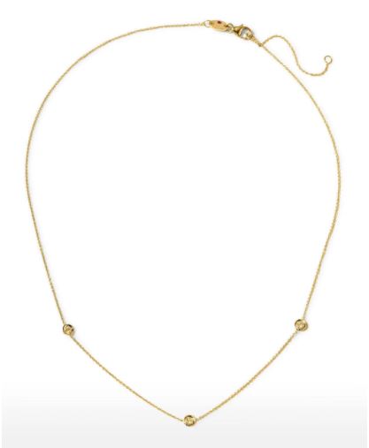 Diamonds By The Inch Collection Diamond Station Necklace