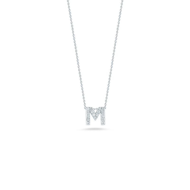 Tiny Treasures Collection Diamond Letter "M"