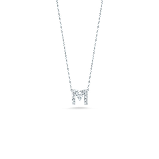 Tiny Treasures Collection Diamond Letter "M"