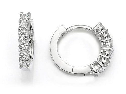 The Perfect Diamond Hoops Collection Earrings