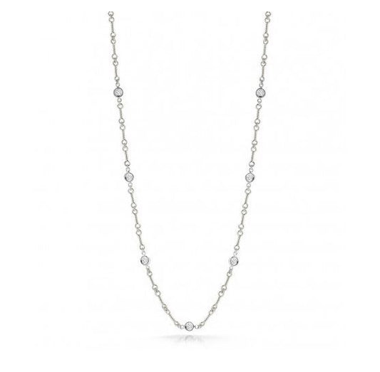 Diamonds by the Inch 7-Station Diamond Necklace