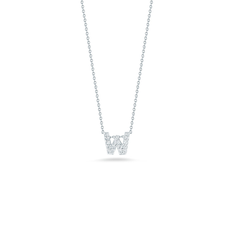 Tiny Treasures Diamond Love Letter "W"