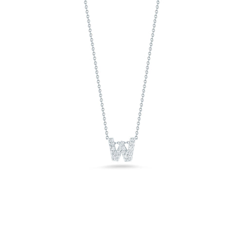 Tiny Treasures Diamond Love Letter "W"