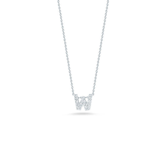 Tiny Treasures Diamond Love Letter "W"