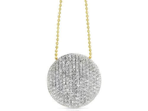 Infinity Collection Pave Diamond Necklace