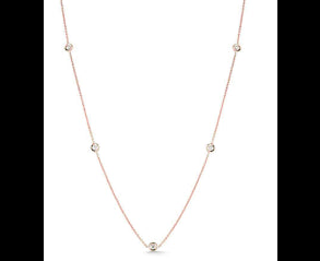 Diamonds by the Inch 5-Station Diamond Necklace