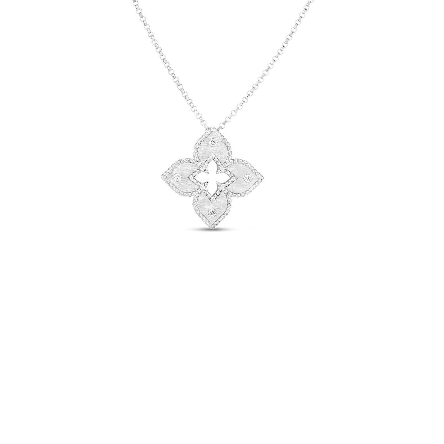 Venetian Princess Diamond Flower Necklace