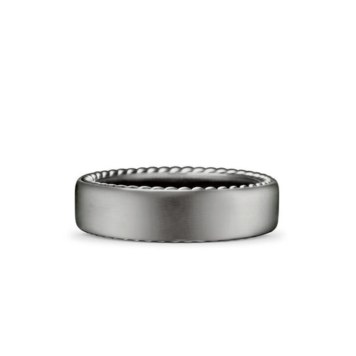 Streamline Collection Alternative Metal 6 MM Wedding Band