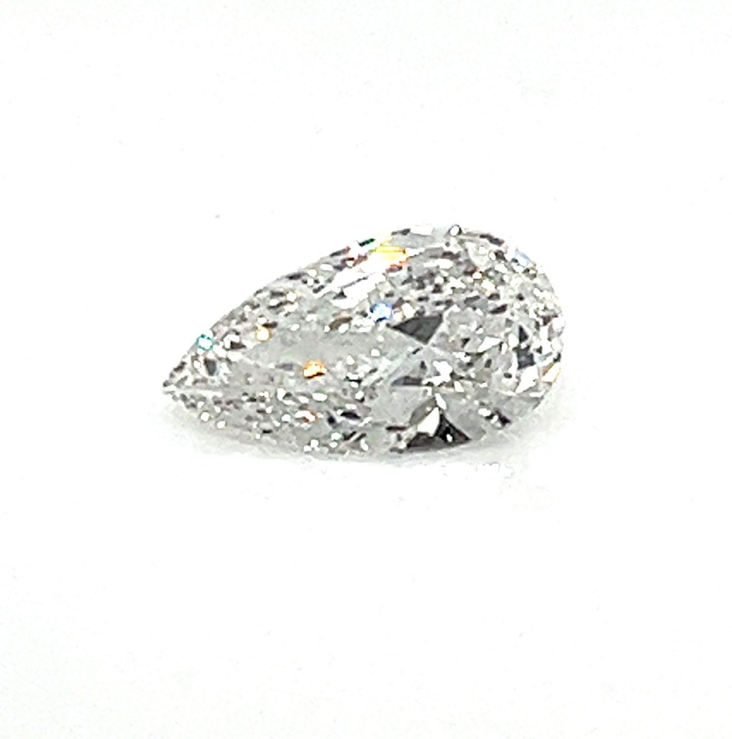1.51CT E-SI1  PEAR CUT DIA  E.X. / E.X.