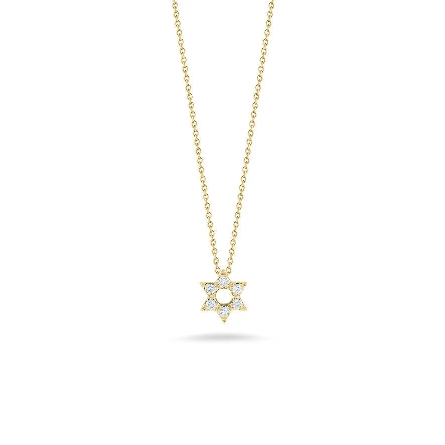 Tiny Treasures Star of David Diamond Pendant