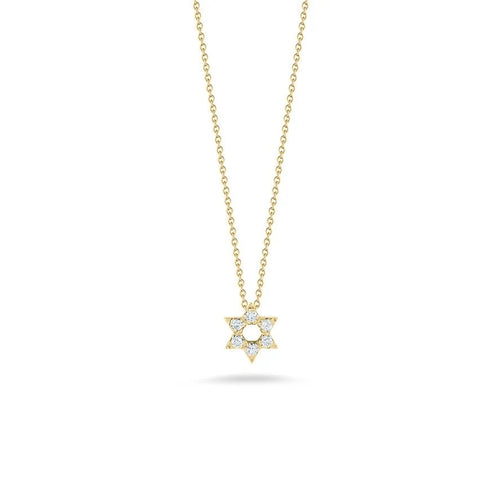 Tiny Treasures Star of David Diamond Pendant