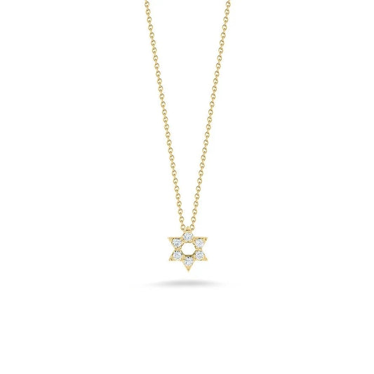 Tiny Treasures Star of David Diamond Pendant