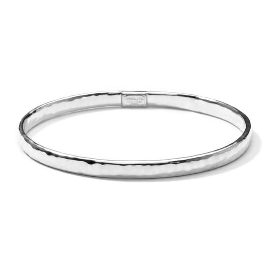 Classico Flat Hammered Bangle