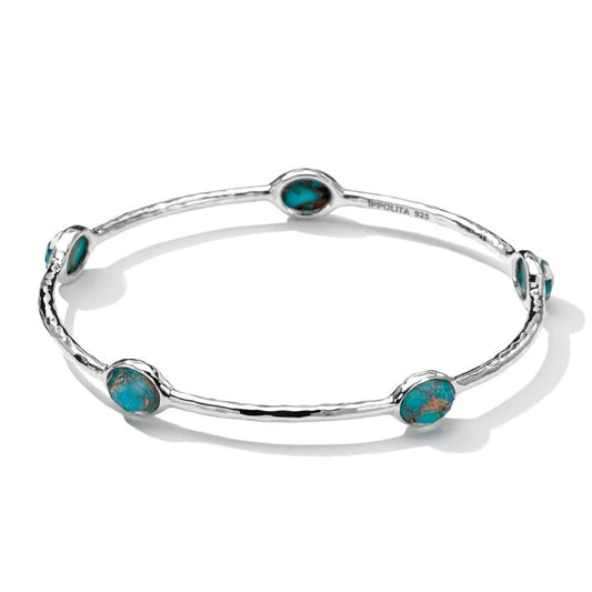 Rock Candy Collection 5-Stone Turquoise Bracelet
