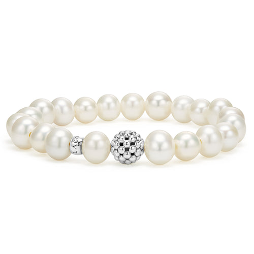 Maya Collection Stretch Pearl Bracelet