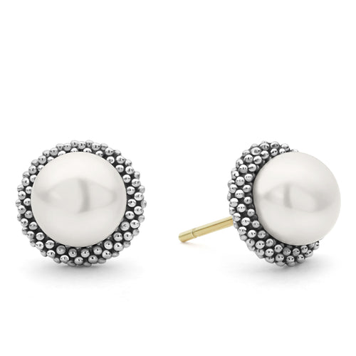 Luna Collection Freshwater Pearl Stud Earrings