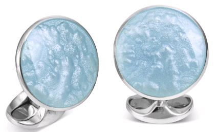 Summer Haze Enamel Cufflinks