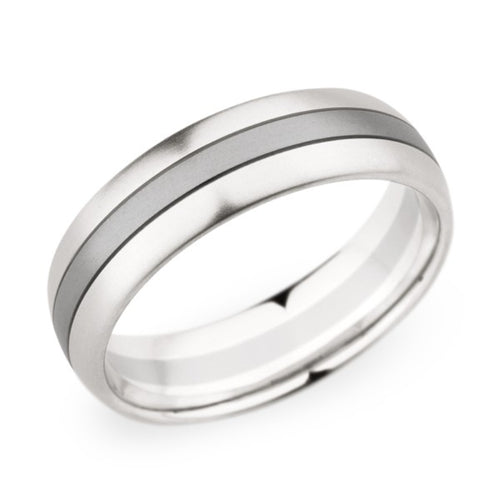 6.5 MM Domed Wedding Band