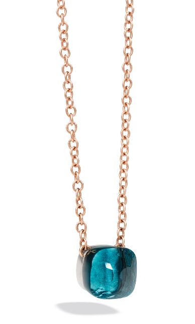 Nudo Collection Blue Topaz Pendant