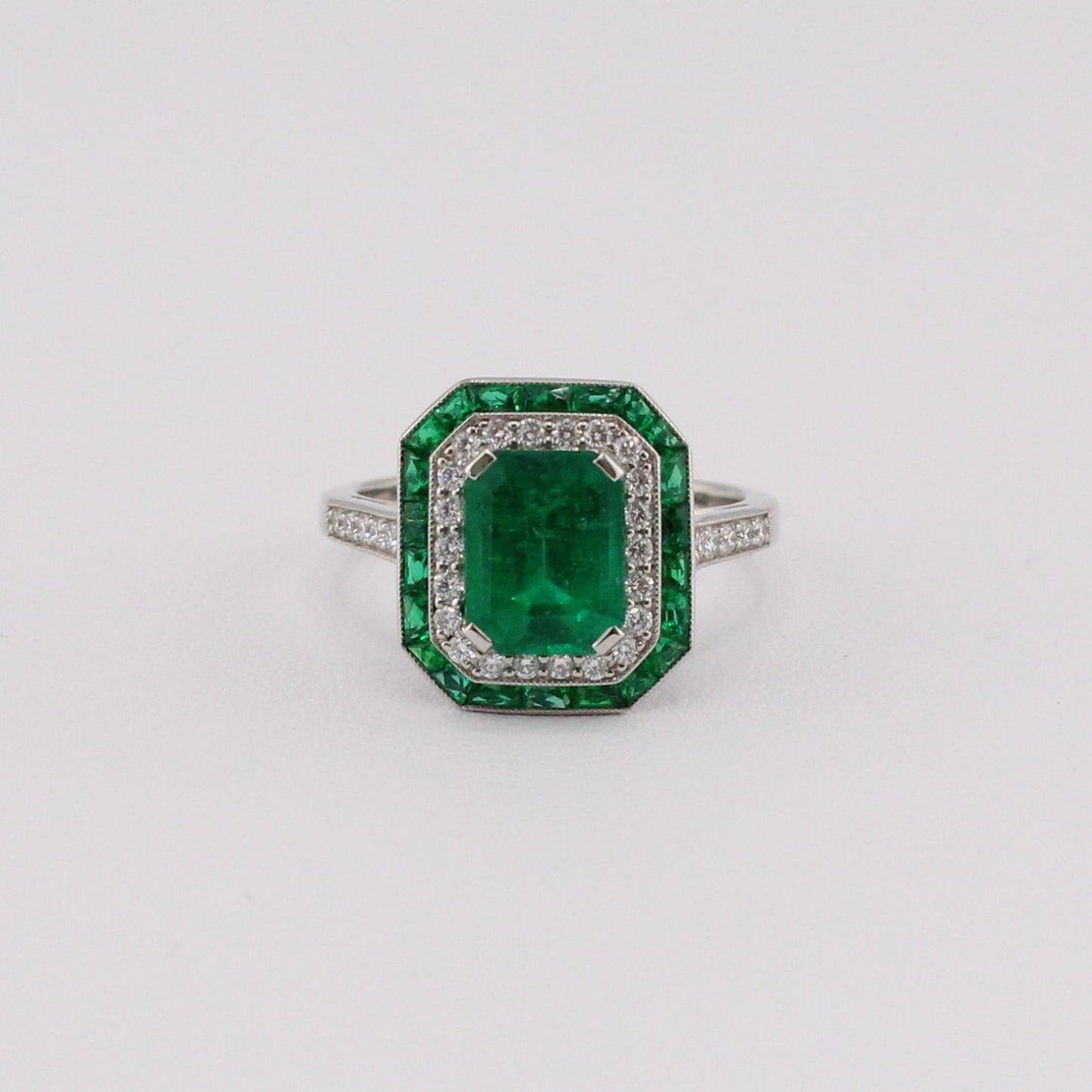 Columbian Sourced Emerald Ring