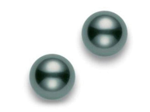 South Sea Basic Black Pearl Stud Earrings