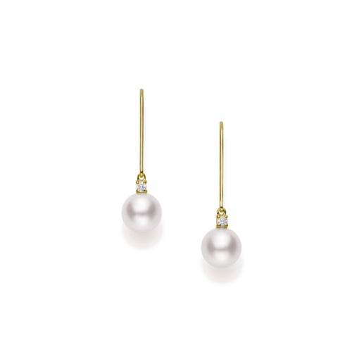 Classic Collection Akoya Cultured Pearl Drop Earrings