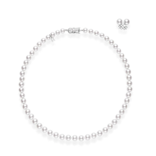 Everyday Essentials Akoya Pearl Strand , Bracelet & Earring Set