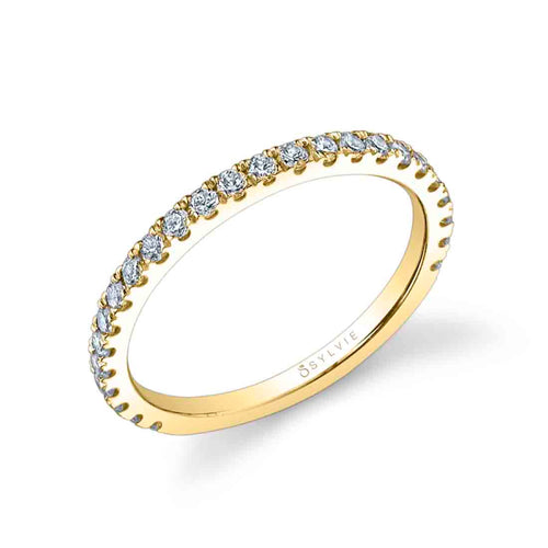 Classic Diamond Wedding Band