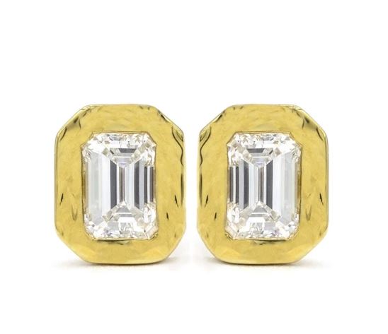 Nesting Gem Collection Diamond Stud Earrings