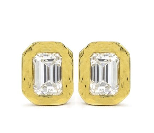 Nesting Gem Collection Diamond Stud Earrings