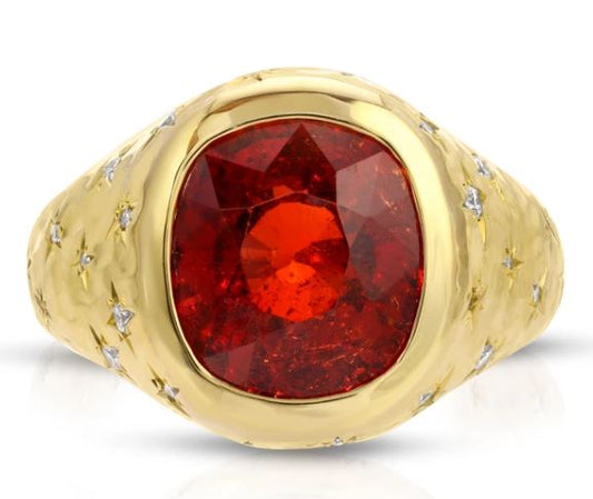 Imogen Collection Red Tourmaline Ring